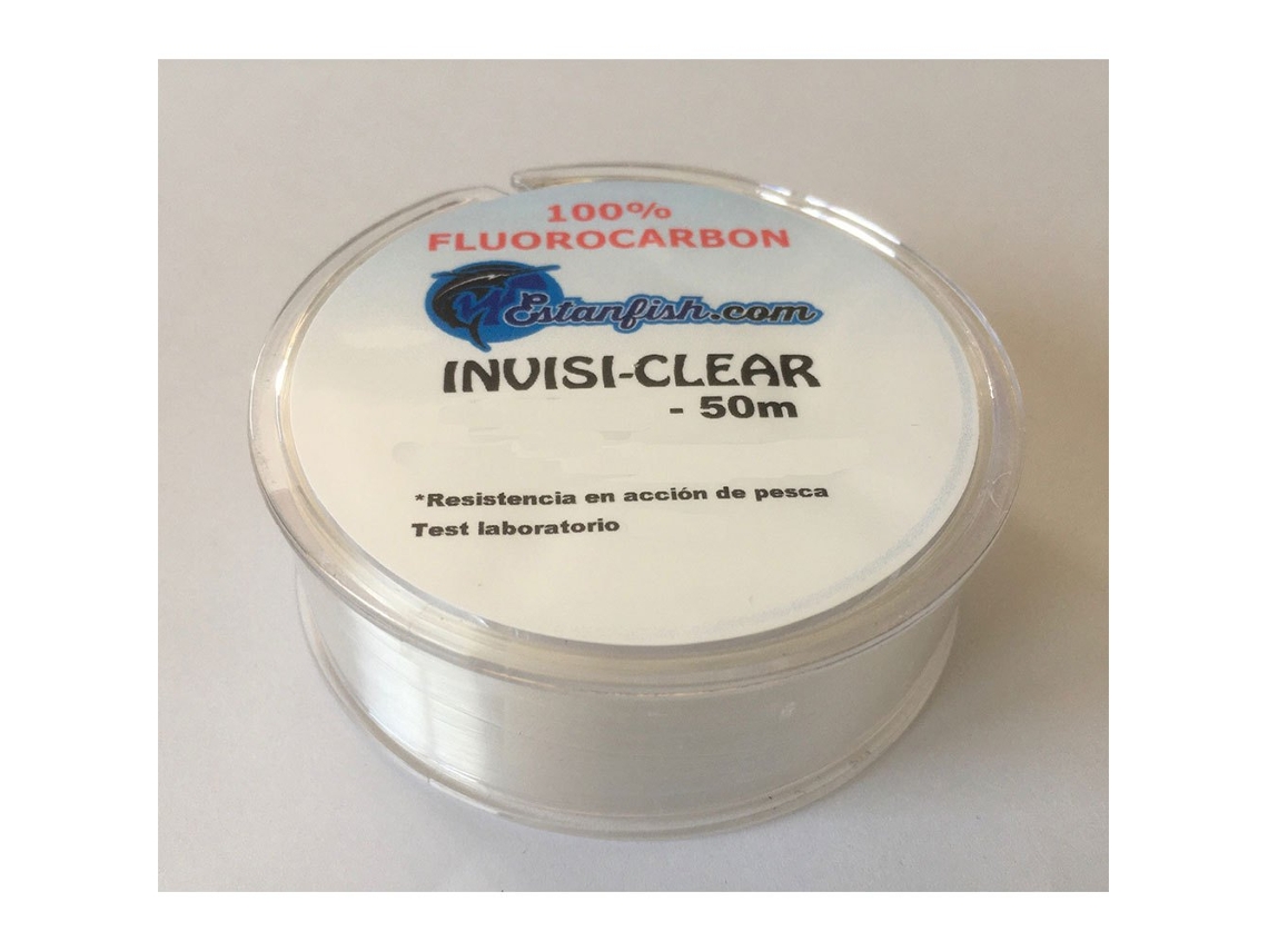 Fluorocarbono Invisi 50 M Prateado 0.250 Mmestanfish