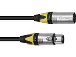 Cable PSSO XLR COL 3pin 20m bk Neutrik