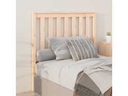 Cabecero De Cama Madera Maciza De Pino 106x6x101 Cm