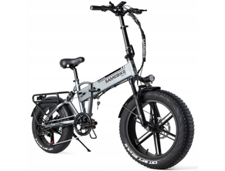Bicicleta eléctrica 500W 35Km/H 48V 10Ah Bicicleta eléctrica plegable Plata SAMEBIKE Xwlx09-It