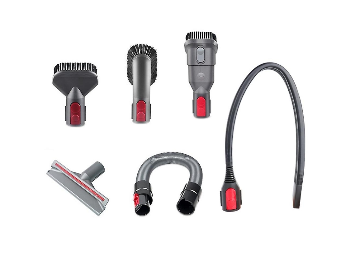 Kit de ferramentas de acessórios com mangueira de extensão para dyson v7 v8 v10 (6 em 1)