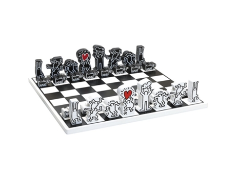 Jogo de Mesa VILAC Chess Game Keith Haring (6 Anos)