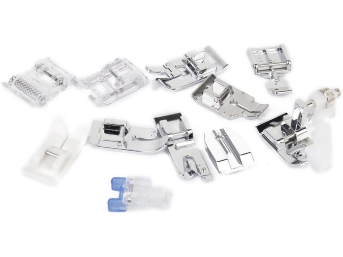 11 Accesorios Para El Pedal De La Máquina De Coser: Piezas De Metal Y Plástico