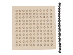Juego de ajedrez con piedras para el desarrollo de habilidades