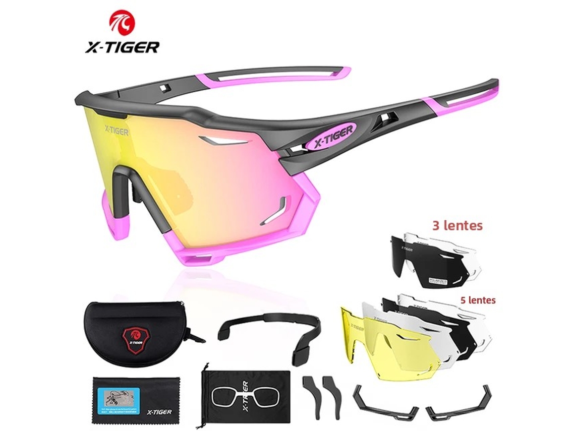 Gafas de ciclismo polarizadas UV400 y gafas protectoras unisex con lentes de polipropileno MDUG (estilo 5)