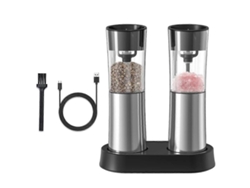 Molinillo eléctrico de sal y pimienta con carga USB, molinillo de pimienta eléctrico de inducción automático. Rosewell