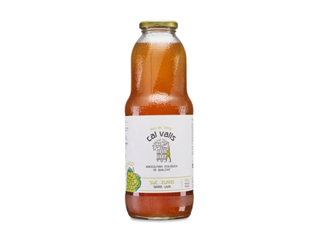CAL VALLS Zumo De Uva Blanca Eco 1 L