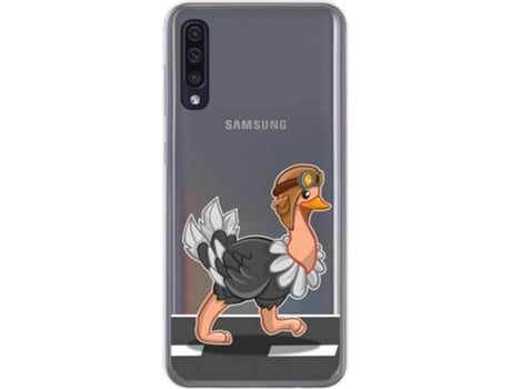 Carcasa Samsung Galaxy A50 / A50s TUMUNDOSMARTPHONE Avestruz Multicolor