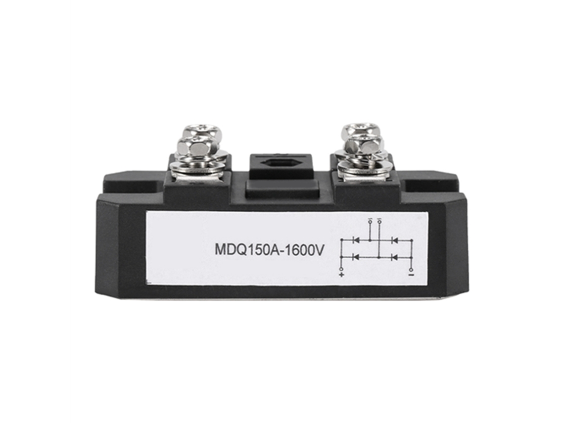 Unidad de puente rectificador de diodos monofásico de alta potencia 2026-as-1, 150 A, 1600 V, color negro