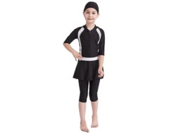2026-traje De Baño Islámico Para Niñas Modesto Burkini Traje De Playa Niñas 3-15 Años