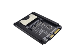 Adaptador de disco duro Cfast a Sata3.0 compatible con intercambio en caliente de 22 pines a adaptador de tarjeta Cfast ALLINLESS