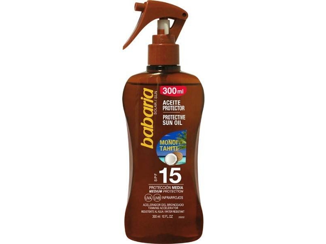 After Sun BABARIA Protective Tan SPF 15 (300 ml)