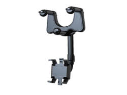Car Phone Mount Rearview Mirror Cell Phone Stand 360 Degree Rotation Holder