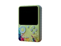 Gamepad Portátil 500 En 1 Con Pantalla Lcd De 3 Pulgadas, Consola De Juegos Retro Clásica De 500 Juegos, Compatible Con Conexión A Tv, Color Rosa Des