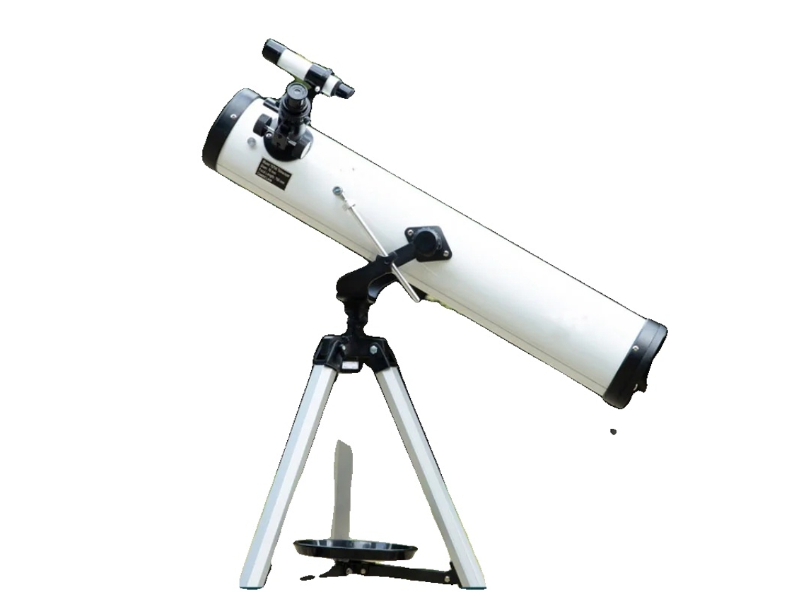 Telescopio Skyoptikst, apertura de 76 mm, distancia focal de 700 mm, aumento de 210x (OEM)