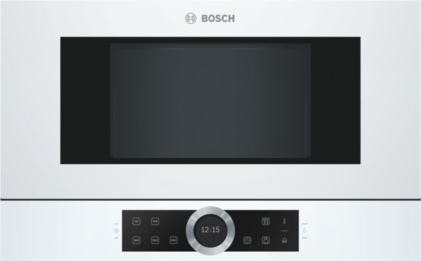 Microondas Integrable BOSCH BFL634GW1 (21 L - Sin grill - Blanco)