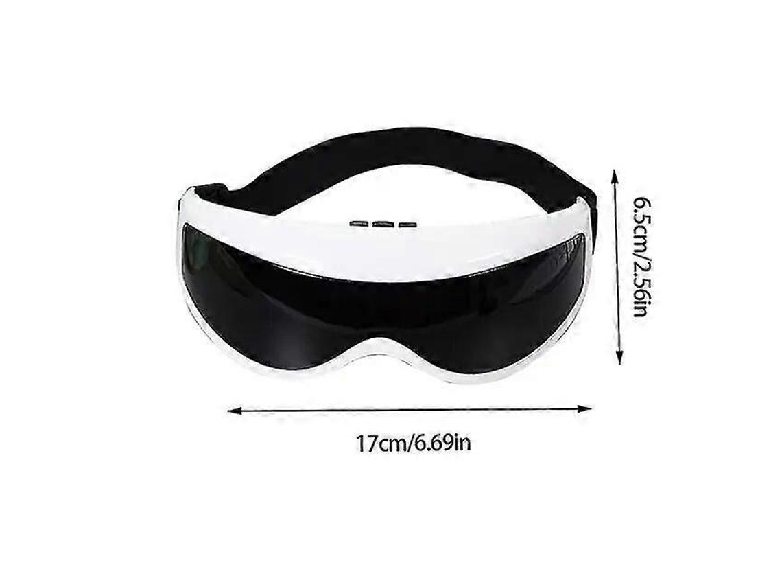 Masajeador de ojos vibratorio con bolsa de aire 4D, masajeador de ojos con calefacción, instrumento para el cuidado de los ojos, compresas calientes, gafas para hombres