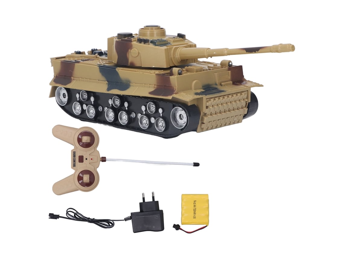 Ats-tanque Rc 4 Canales Escalada Multiangulo Rotación 1:32 Juguete De Tanque De Batsalla Para Niños