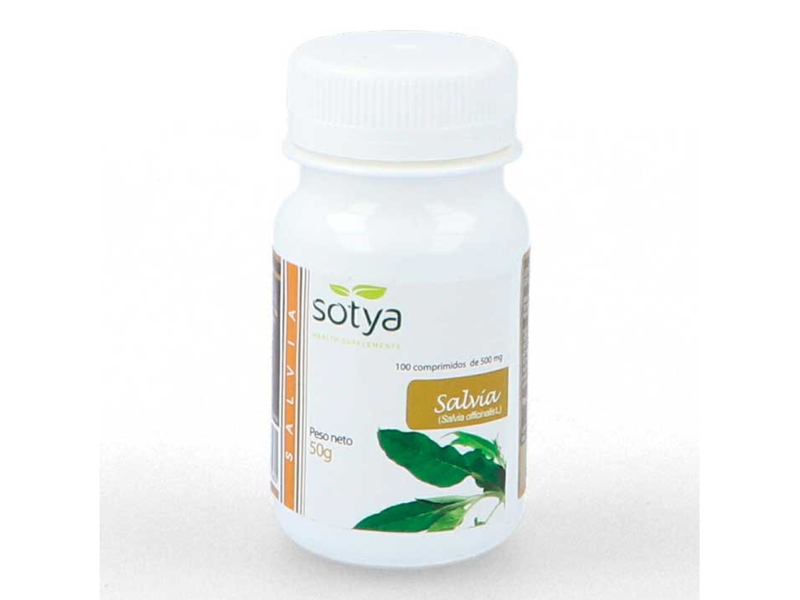 Complemento Alimentar SOTYA Sálvia (100 comprimidos de 500mg)