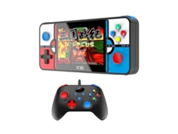 Consola De Juegos Retro Portátil X16 Con Pantalla De 4,1 Pulgadas Y Resolución 800x480 Para Dos Jugadores En 32 Gb Y 4500 Juegos.