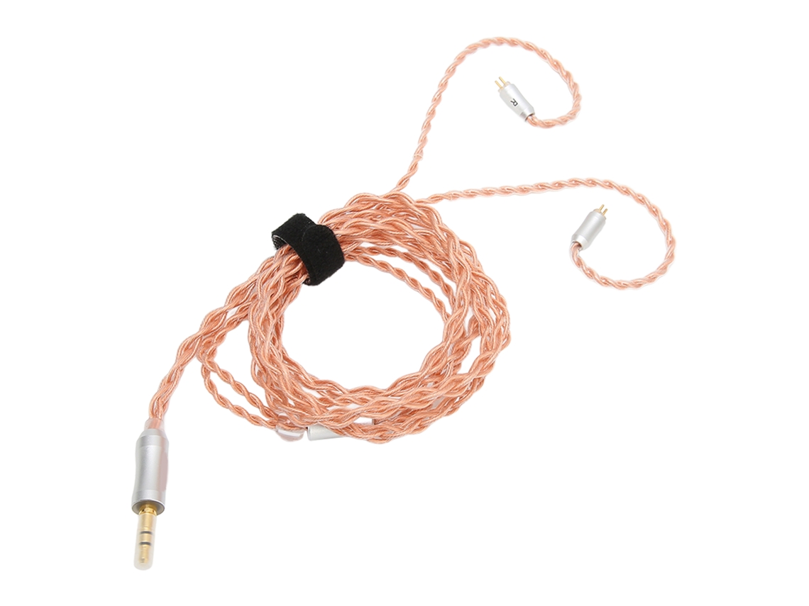 Cable De Actualización Para Auriculares, Conector De 3,5 Mm, 0,78 Mm, 2 Pines, Plateado, Occ, Cable De Repuesto De 1,2 M