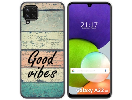 Carcasa Samsung Galaxy A22 4G / M22 TUMUNDOSMARTPHONE Dibujos Multicolor