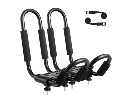 VEVOR Kayak techo Rack 1 par de soporte de techo blando para Kayak SurfBoard Car SUV