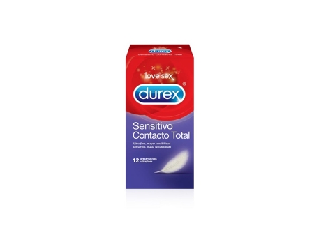 Preservativos DUREX Sensitivo Contacto Total x12