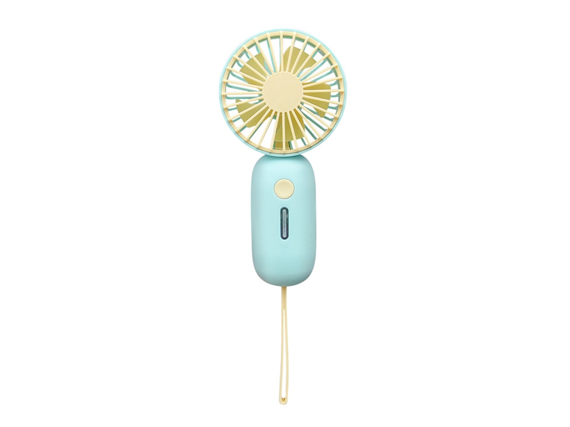 Mini Ventilador De Bolsillo Portátil Recargable Por Usb, Silencioso, Para Uso Personal - Verde