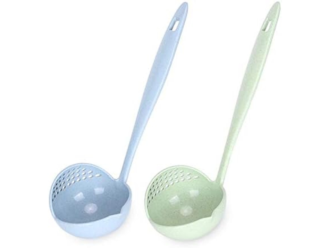 Cuchara con filtro antiescaldaduras 2 en 1, utensilio de cocina multifuncional NEVEANCE