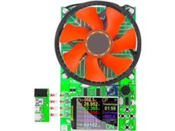 Probador De Capacidad De Batería De 150 W Y 20 A, 4 Cables, Usb Cc, Carga Electrónica