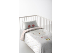FUNDA NORDICA REVERSIBLE INFANTIL CUNA 80 EXTRA SUAVE FABRICADO EN ESPAÑA LAS PEQUEÑAS COSAS HACIENDO EL INDIO