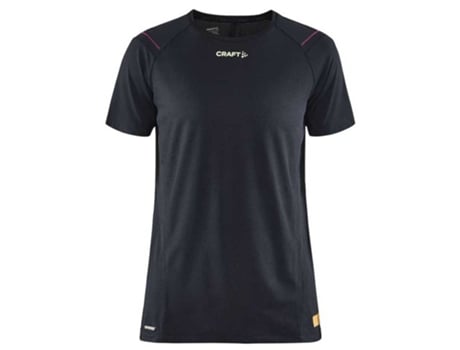 Camiseta de Mujer para Running CRAFT Hypervent Negro (XS)