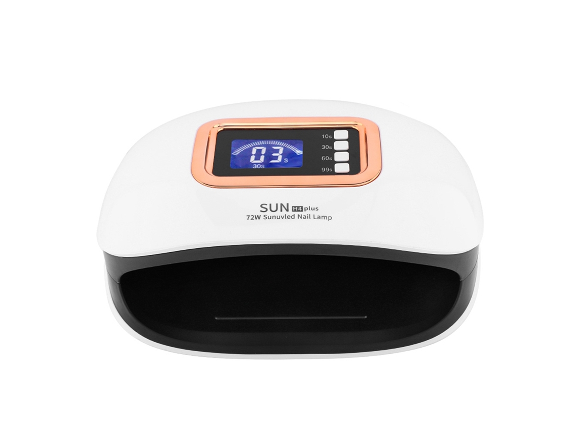 Lámpara De Uñas Led Uv Potente De 72 W Con Sensor Automático Y Temporizador Lcd Para El Curado Del Gel.