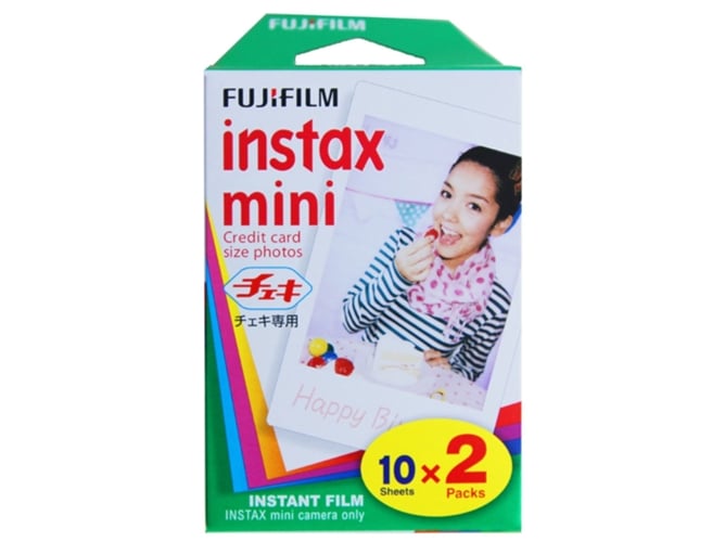 Papel FUJIFILM Colorfilm Instax Miniglossy 20x