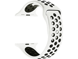 Correa Apple Watch 42, 44 mm WJS Silicona Blanco