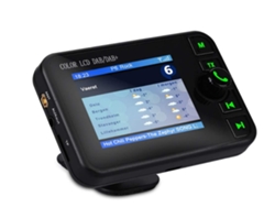 Radio Dab Yizhood C6 2.4 LCD Dab/fm Manos Libres Negra