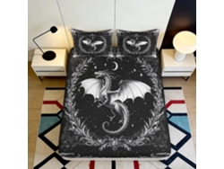 Estampado Microfibra Microfibra Diseño Almohada Juego Color 200x25cm