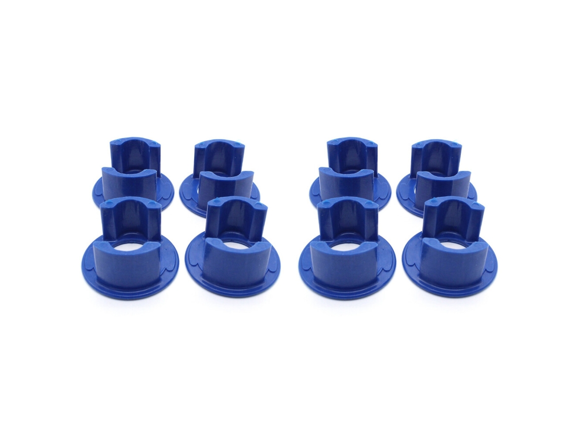 Kit de 8 bujes de poliuretano para el subchasis delantero de Volvo V70 II / XC70 (2000 a 2008) (inserciones)