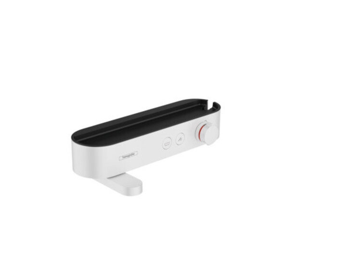 HANSGROHE ShowerTablet Select termostato de baño 400, montaje en superficie, 24340, Color: Blanco Mate