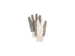Par De Guantes De Algodón Con Puntos De Pvc Para Jardinería T.10 74100 Flo