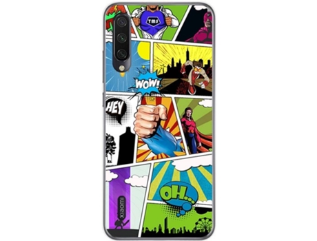 Carcasa Xiaomi Mi A3 TUMUNDOSMARTPHONE Comic Multicolor