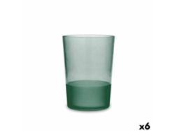 Vaso Quid Pincel Verde Vidrio 510 ml (6 Unidades)