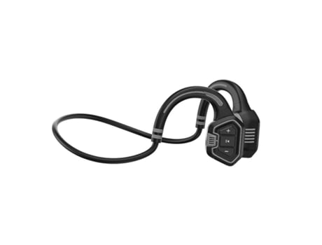 Auriculares Bluetooth Conducción ósea Mp3 Natación Ipx8 Impermeable 16Gb Memoria Micrófono Gris