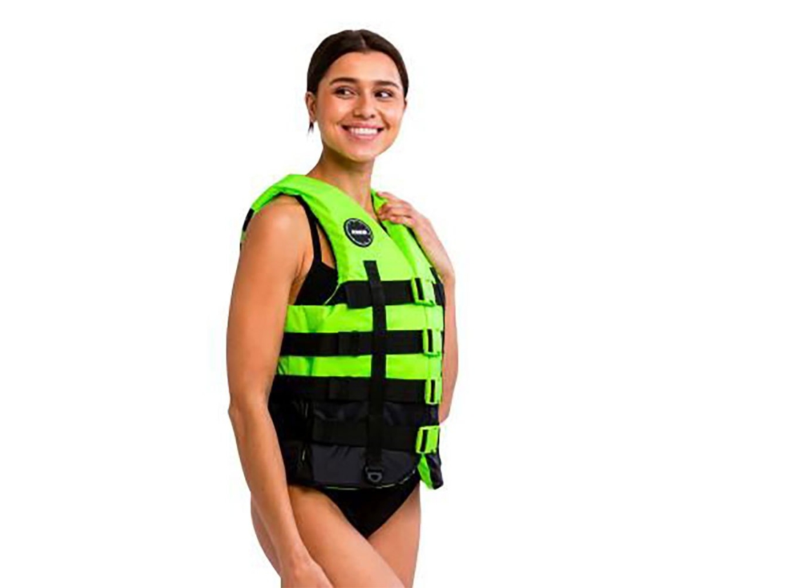 Colete Salva-Vidas 4 Buckle Verde Mjobe