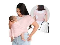 Portabebés Transpirable, Ideal Para El Verano, Con Un Peso Máximo De 20 Kg, En Color Rosa.
