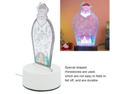 Lámpara De Pintura Led 5d Con Diamantes De Imitación, Efecto Tridimensional, Iluminación Suave, Ideal Para Proyectos De Bricolaje En El Hogar.