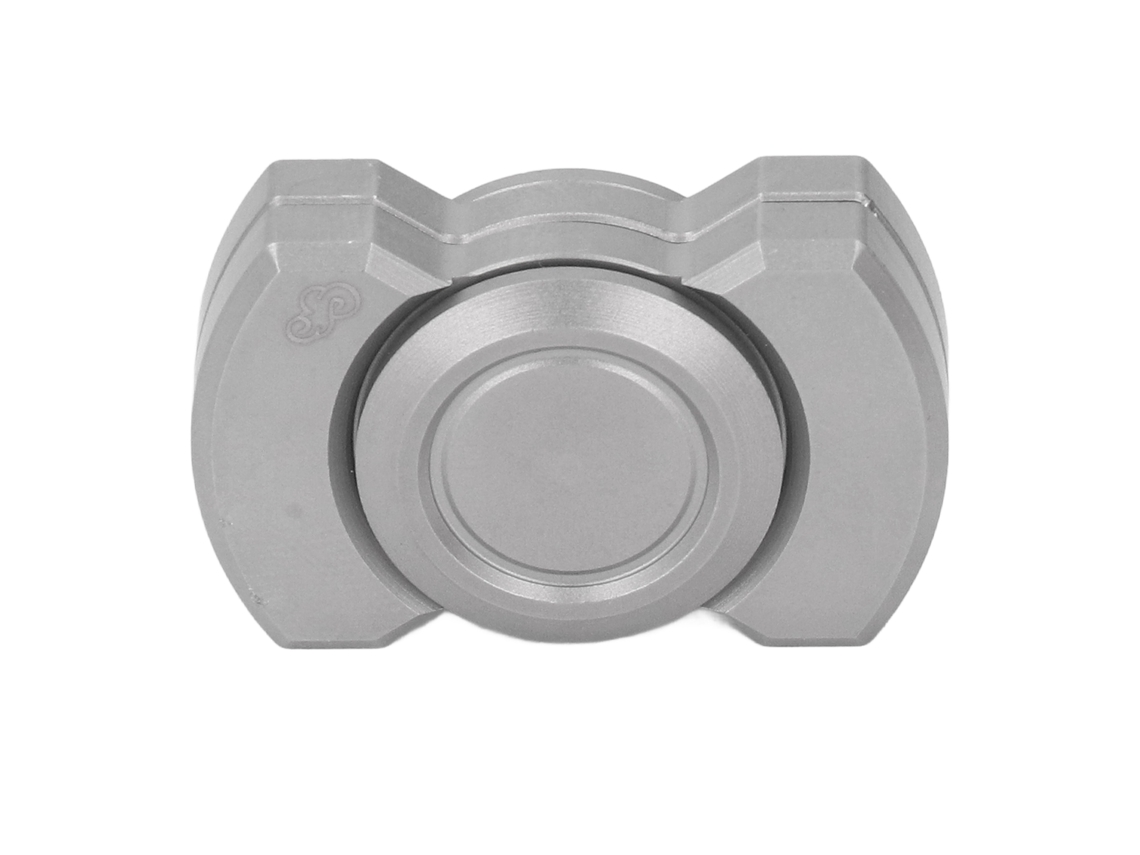 Bj-brinquedo Deslizador Anti-estresse Portátil Leve Ergonômico Multifuncional Resistente Para Adultos Tdah Tda Prata