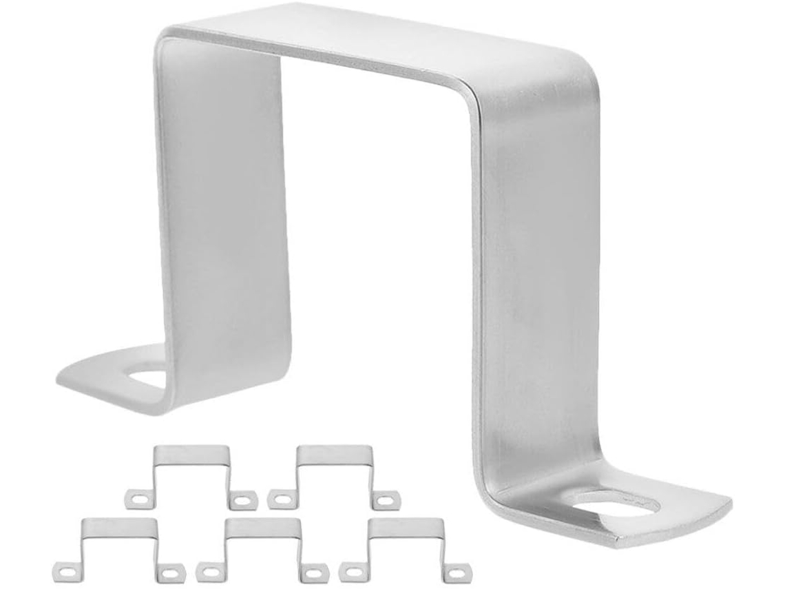 Soportes De Riel De 6 Piezas Para Abrazaderas