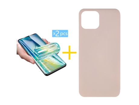 Conjunto de Protectores de Pantalla para iPhone 11 Pro Max GANDY Beige (2un)